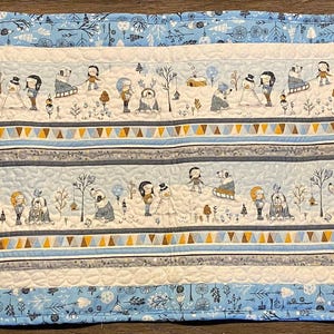 Snow fun Table Runner