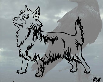 Australian Shepherd, Vector for Cricut/ Silhouette, Digital Instant Download svg, dxf, pdf, png