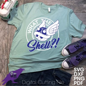 Lo que The Shell SVG, Vector para Cricut / Silhouette, Digital Instant Download svg, dxf, pdf, png