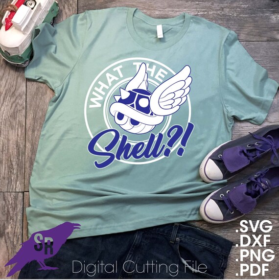 What the Shell SVG Vector for Cricut/ Silhouette Digital | Etsy