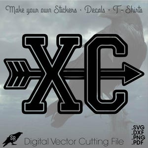 Cross Country Running Sports, pista de longa distância, vetor para Cricut / Silhouette, arte digital para download instantâneo, svg, dxf, pdf, png