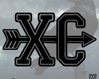 Cross Country Running Sports, long-distance track, Vector for Cricut/ Silhouette, Digital Instant Download Artwork, svg, dxf, pdf, png