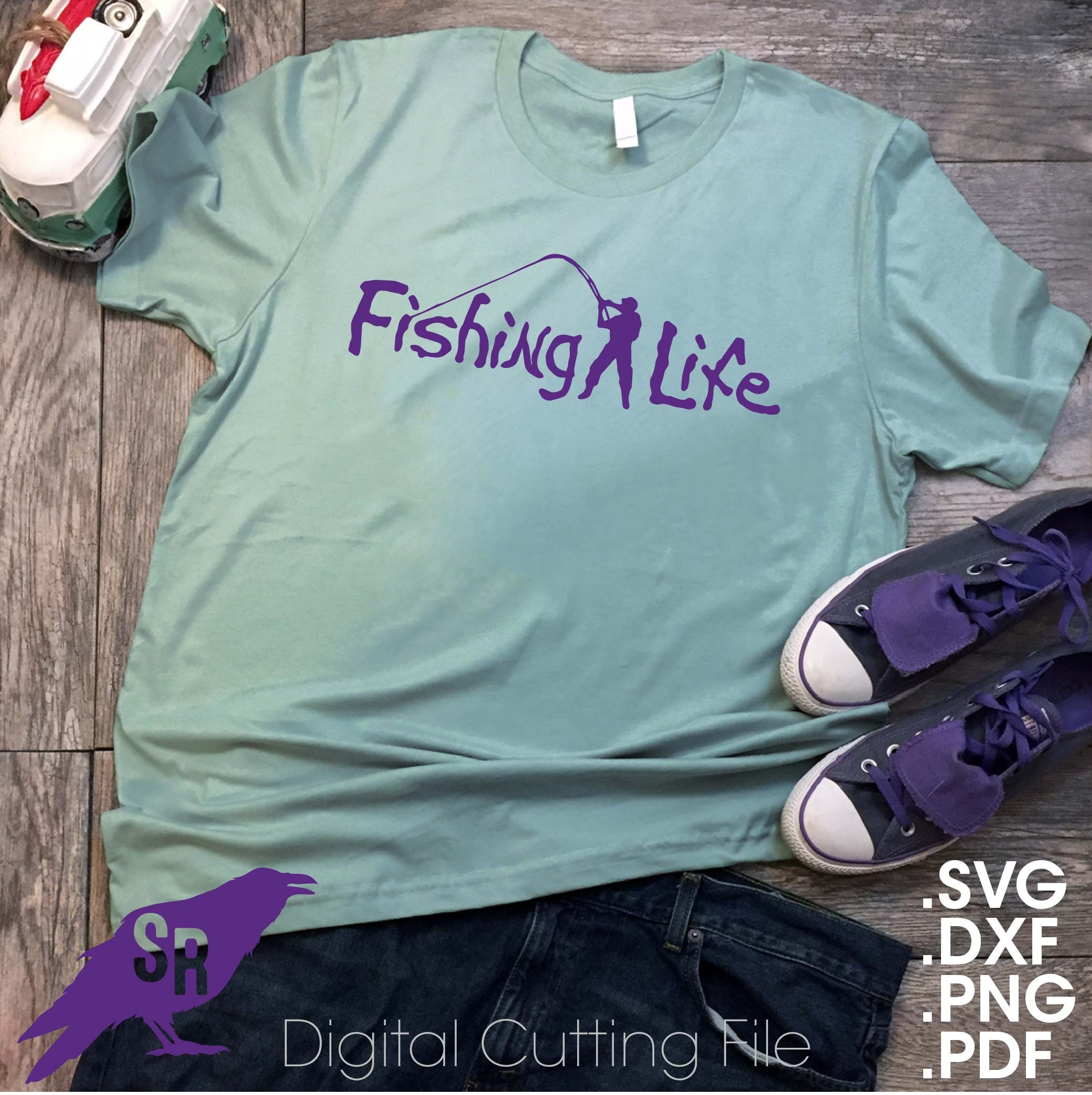 Free Free 232 Silhouette Fishing Life Svg SVG PNG EPS DXF File