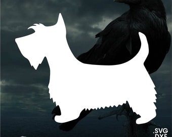 Westie, Scottish Terrier, Vector for Cricut/ Silhouette, Digital Instant Download svg, dxf, pdf, png