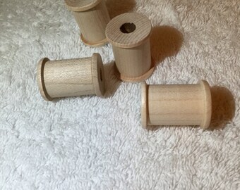 Wooden Spools*1 3/16" x 7/8" *6*