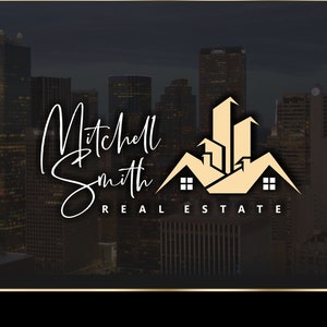 Real Estate Logo, Realtor Logo, Premade Logo, Modern Logo, Buildings Logo, Realty Branding, Watermark Logo, Signature Logo, Luxe Logo 526 2