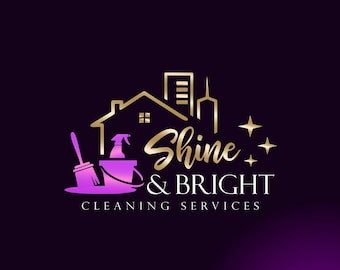 Cleaning service, Cleaning logo template, Cleaning logo design, cleaning company logo, Cleaning business branding, Cleaning logo, Logo  452