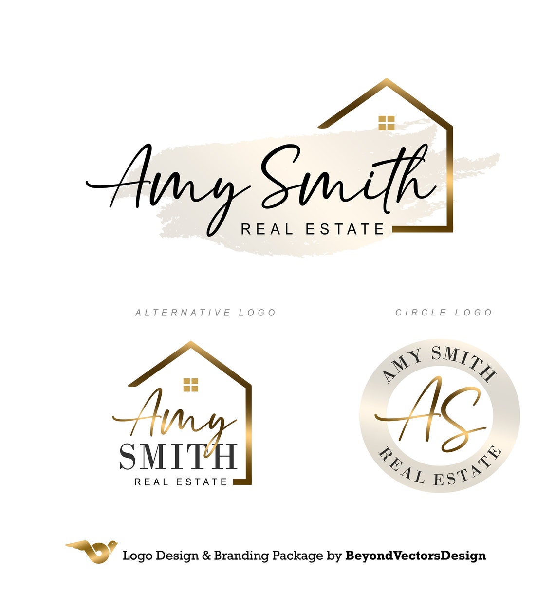 Realtor Logo Design Realtor Branding Template Real Estate - Etsy