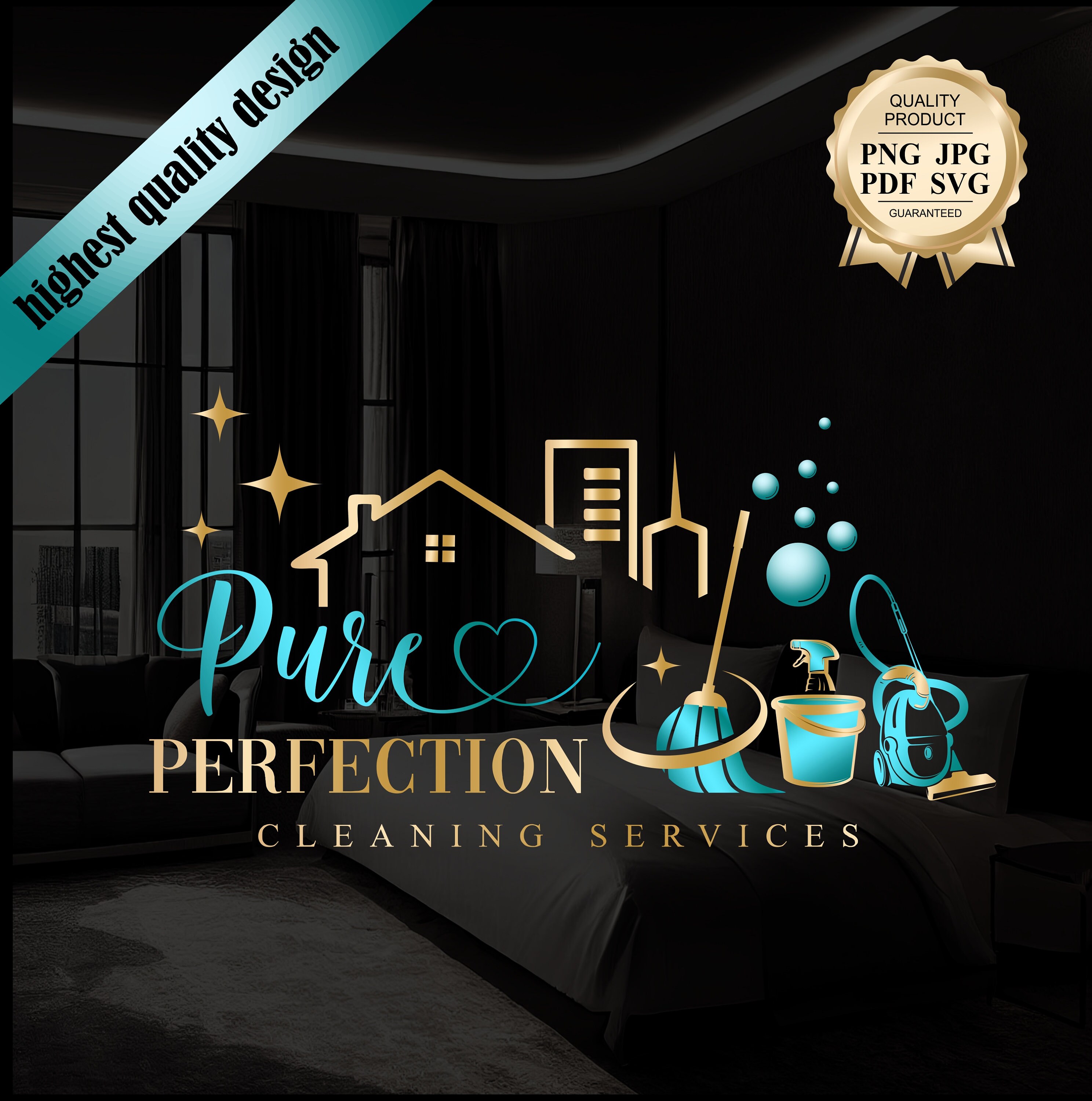 Clean logo, Clean business logo, Clean service logo, Clean logo design, Clean company logo, Clean business card, Blue bubbles, Cleaning 6472