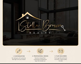 REMAX Real Estate Logo Design, Realtor Branding Kit, Business Cards 01