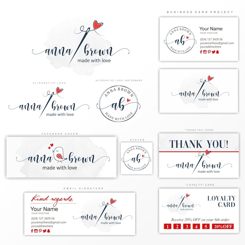 Needle logo hand embroidery logo handmade logo art craft  etsy Needle logo hand embroidery logo handmade logo art craft  etsy