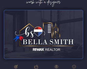 REMAX Real Estate Logo Design, Realtor Branding Kit, Business Cards SVG files 02