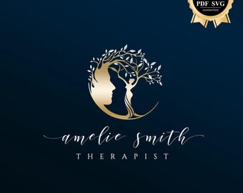 Psychologist Logo Design | Branding Kit for Coaches, Therapists & Mental Health Professionals 756