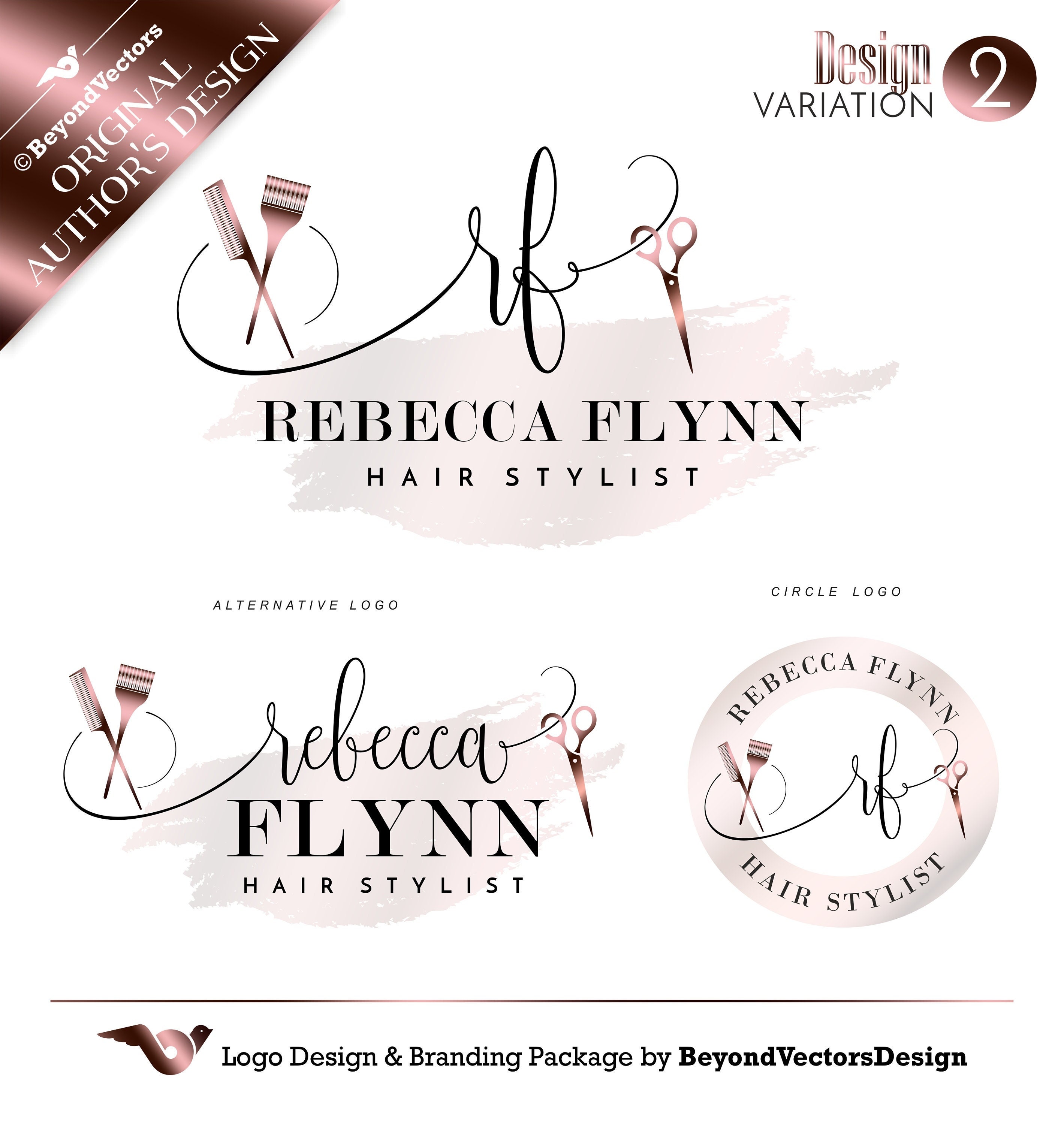 Hairstylist Logo Scissors Logo Comb Hair Coloring Brush Rose - Etsy Hairstylist Logo Scissors Logo Comb Hair Coloring Brush Rose - Etsy