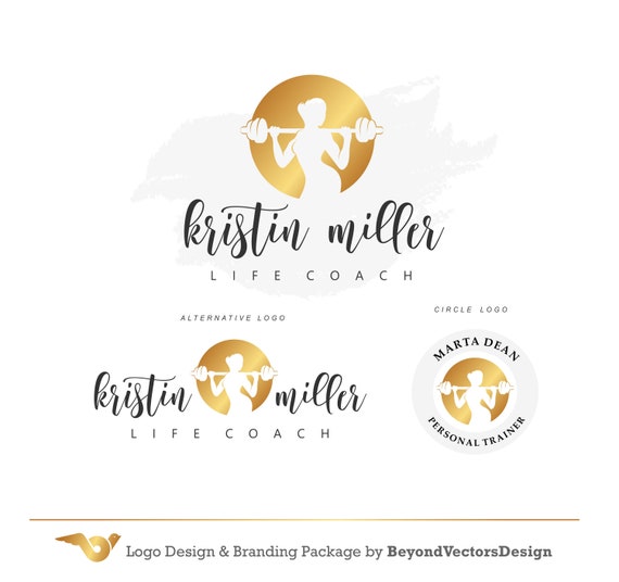 Fitness Logo, Personal Trainer, Fitness Logo Design, Logo Fitness,  Trainers, Personal Training Logo, Gym Logo Set, Personal Trainer Logo 540 