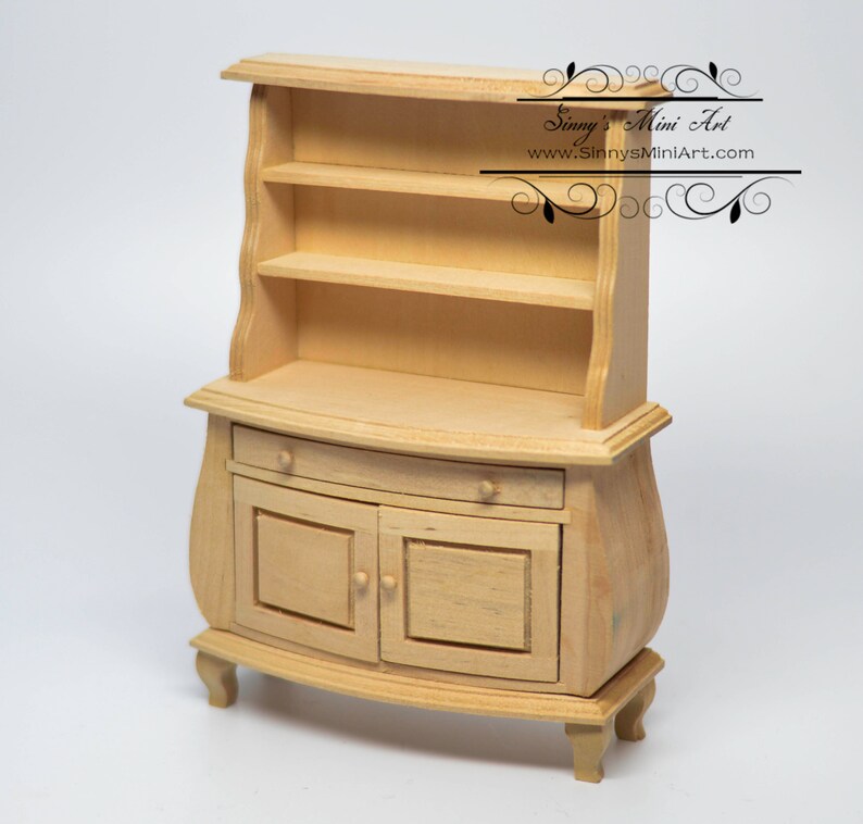 unfinished miniature furniture