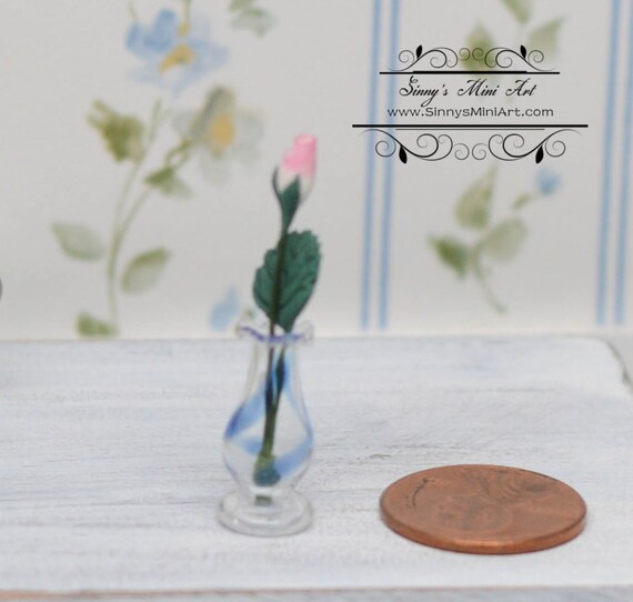 1:12 Dollhouse Miniature Clay Pottery Planter Um//Miniature Gardening
