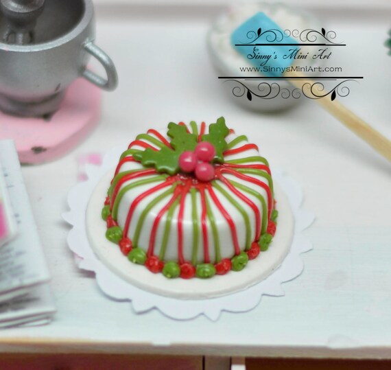 Individual Christmas Cake Ideas 15