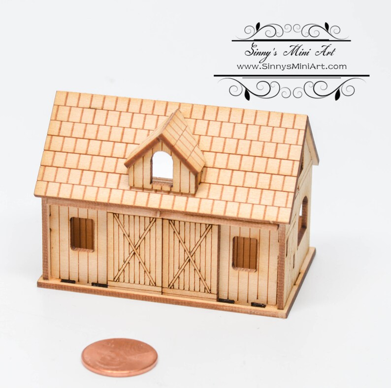 dollhouse barn kit
