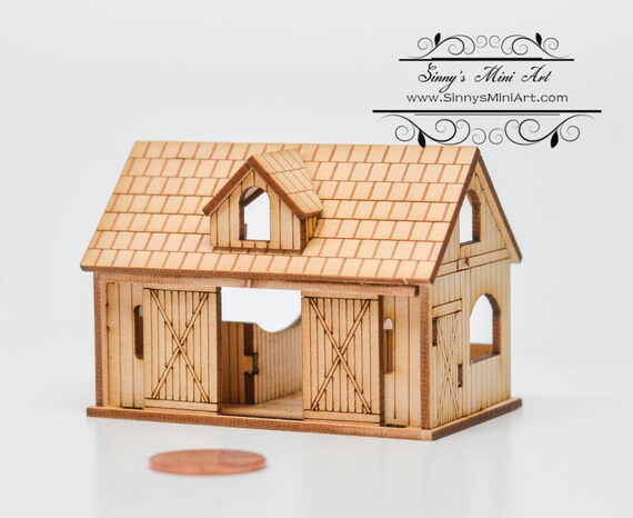 dollhouse barn kit