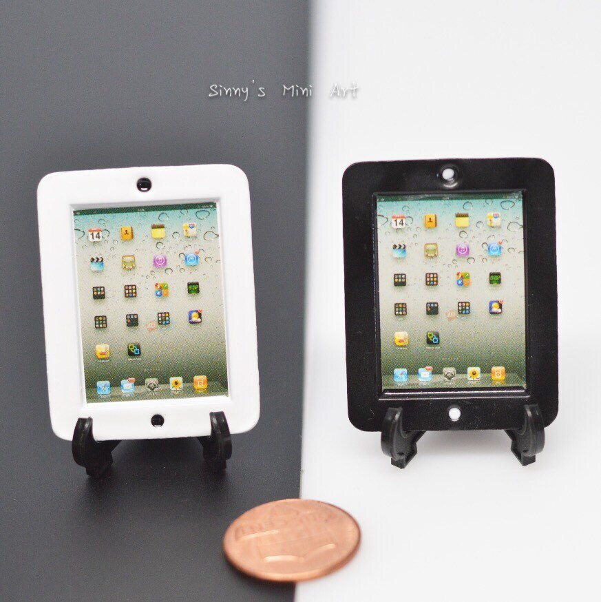 1:6 Dollhouse miniature iPad/ Miniature iPad/ Dollhouse | Etsy