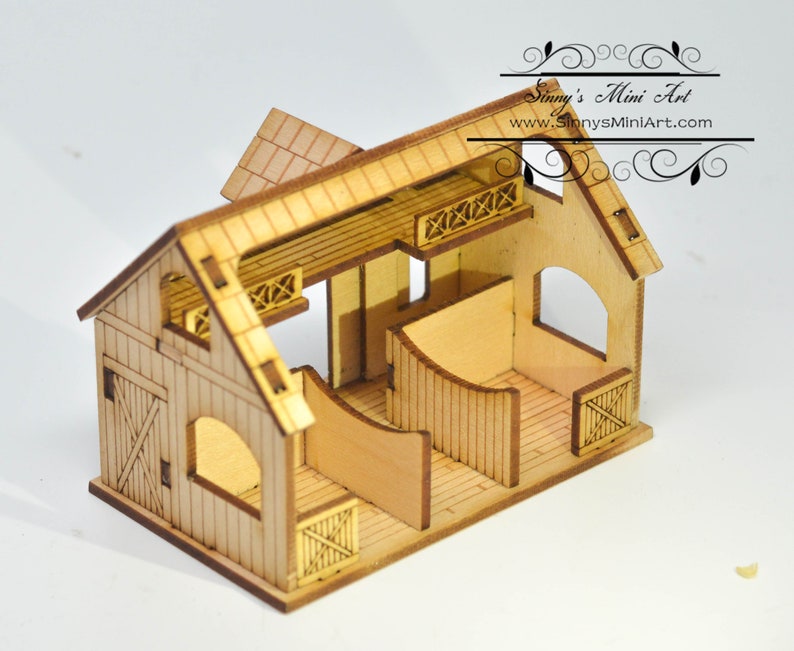 dollhouse barn kit