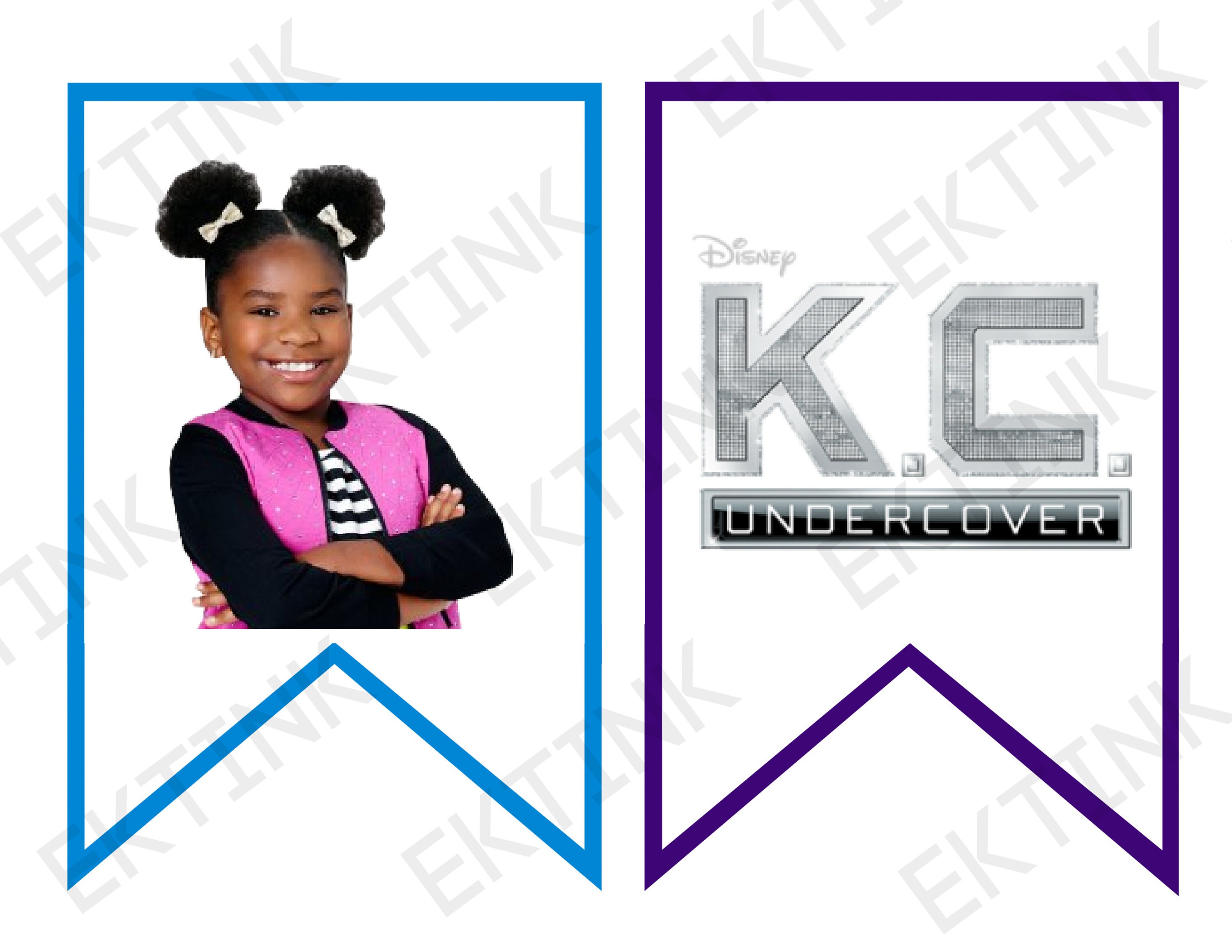 Digital K.C. Undercover Banner Birthday Party Decoration Etsy