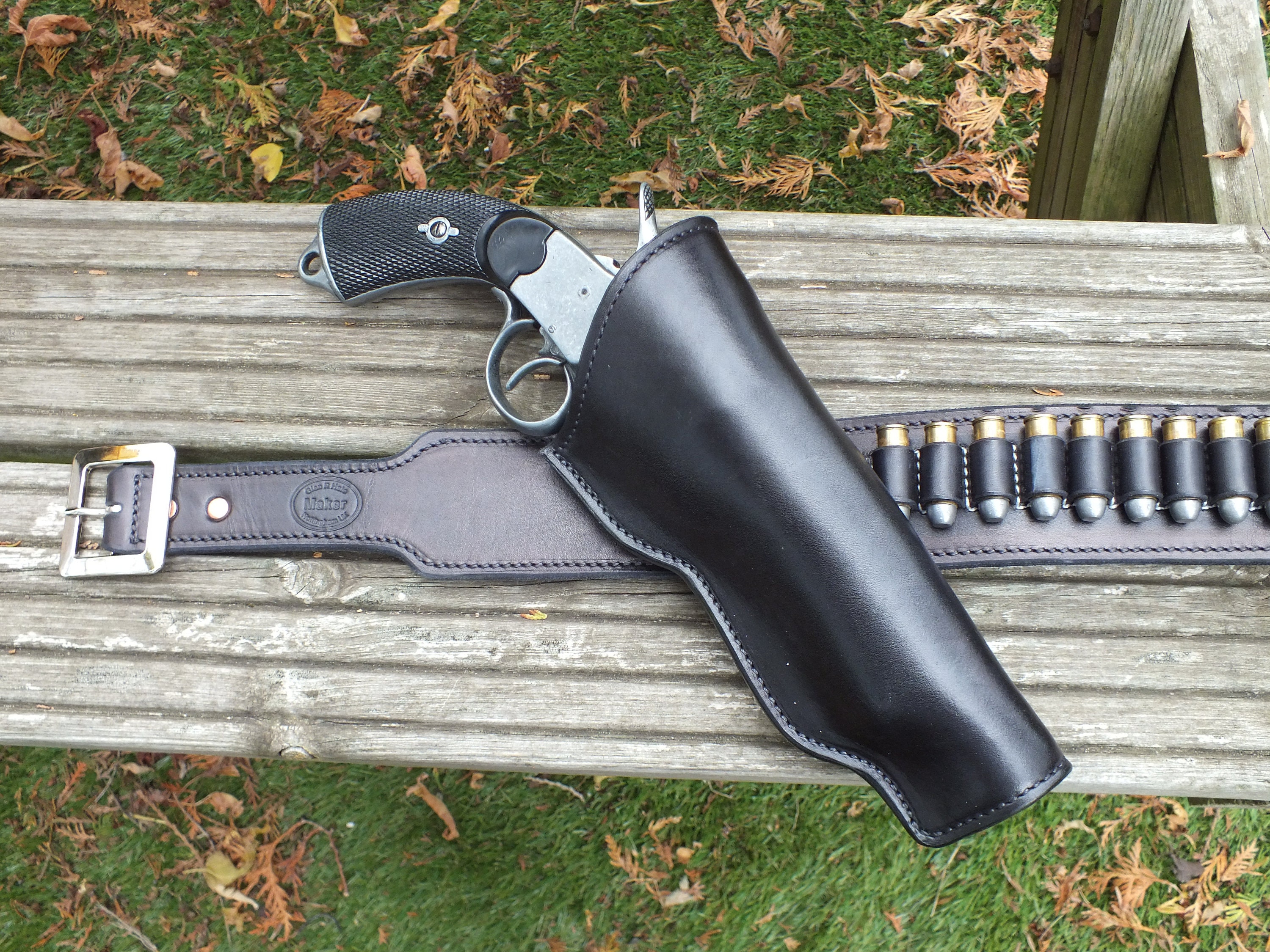 Westworld Man In Black (Ed Harris) LeMat Holster and Belt Black.