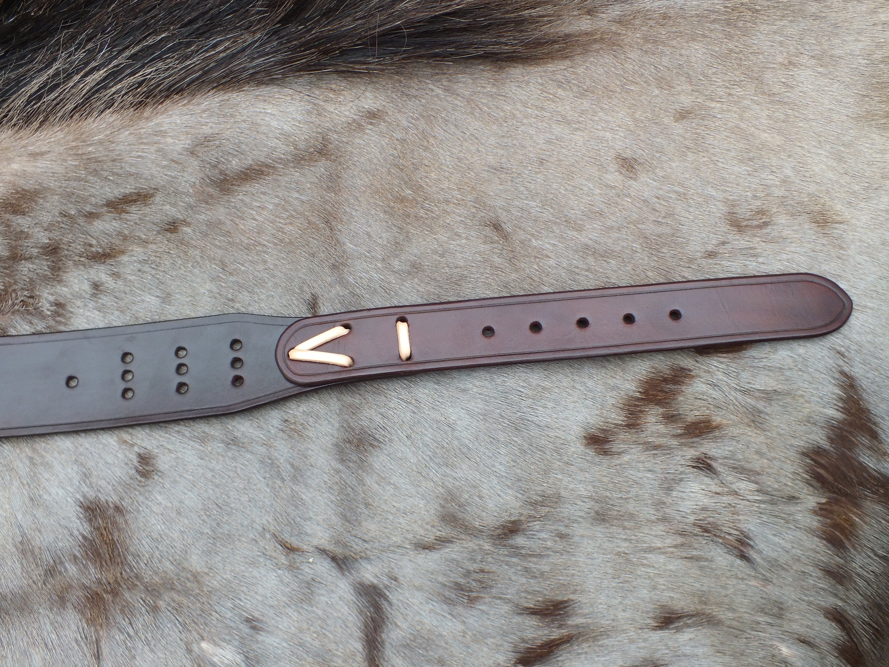 Étui Ceinture Western John Wayne Pour Ruger – Cuir Véritable, Port Ventre