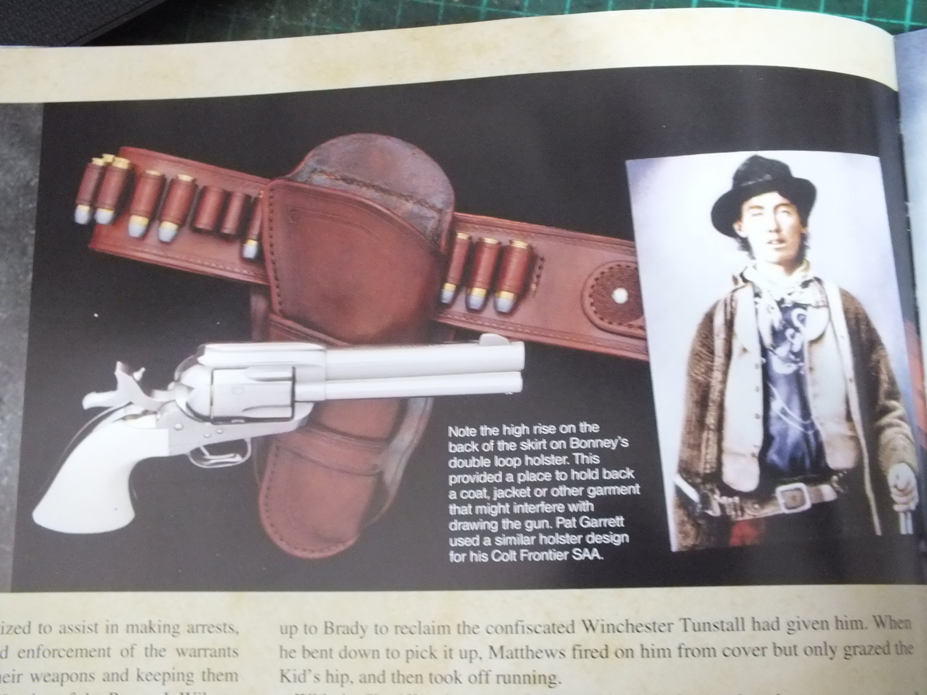 Funda y cinturón de Billy the Kid Cuero marrón o negro - Etsy México, image size:3000x2250