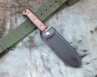 MOD Survival Sheath Black or Brown New Basket Weave Mk 3.