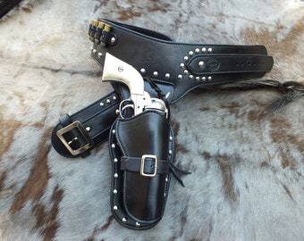 Lone Ranger Style Rig For One Holster.