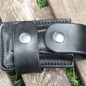 Made to Order. Leatherman Wave, Charge, Surge or MUT Horizontal Carry Sheath, Right or Left Hip, Black or Brown.