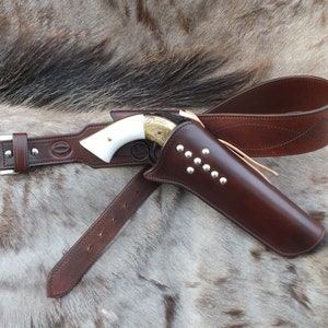Arthur Morgan Volcano Cross Draw Holster und Gürtel #LARP #Cosplay #Steampunk #Reenactment