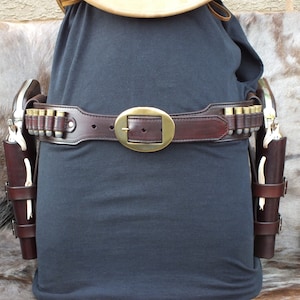 Arthur Morgan Holsters and Belt Brown Leather