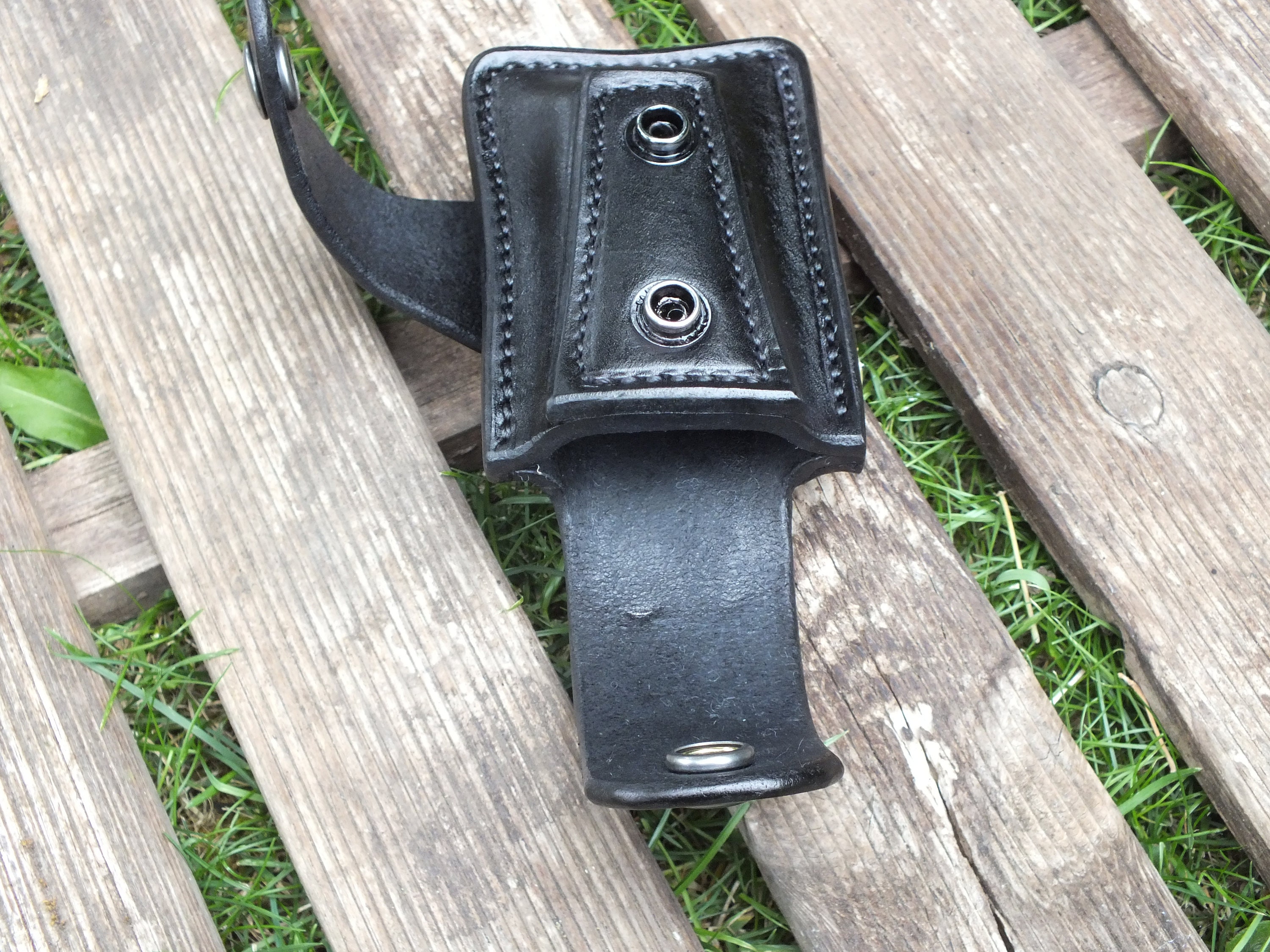 Étui Cuir Sur Mesure Pour Leatherman – Fourreau De Transport Noir, Neuf