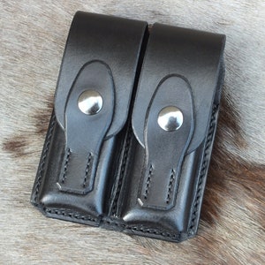 1911 Magazine Clip pouch Brown or Black Leather