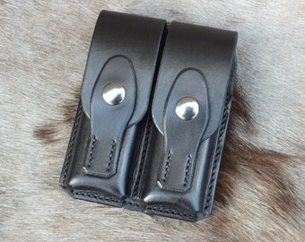 1911 Magazine Clip pouch Brown or Black Leather