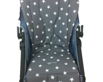 Bugaboo Seat liner with stars, Universal pushchair liner for Bugaboo Cameleon Donkey Buffalo Bee3 Bee plus Babyzen yoyo