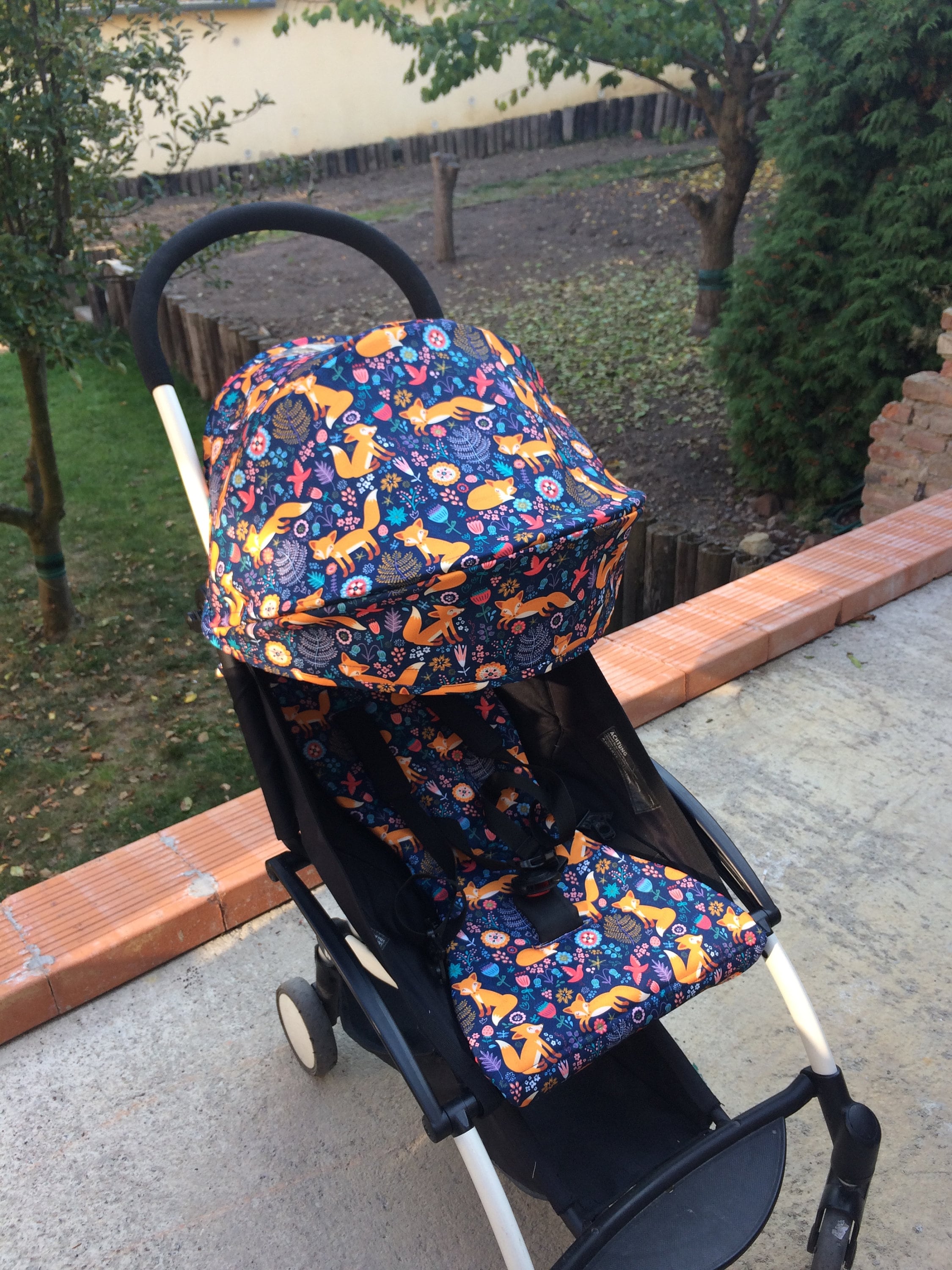 custom stroller canopy