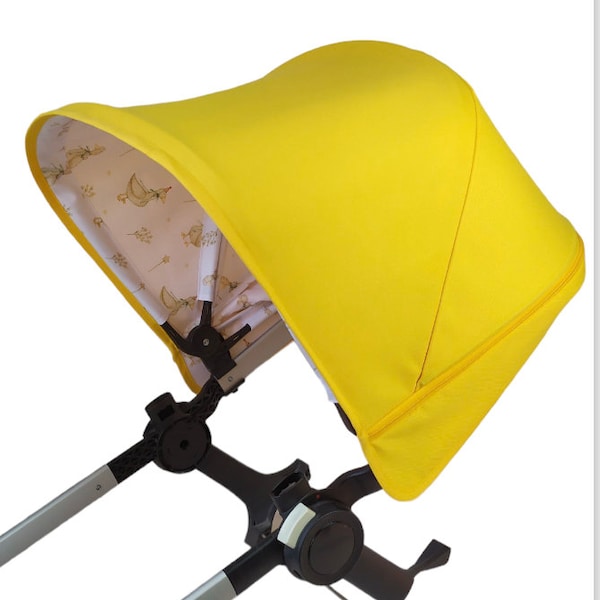 Custom Bugaboo Abstract accessories - canopy, seat liner, stroller bag, apron for Cameleon Donkey Buffalo, Bee3 Babyzen Yoyo