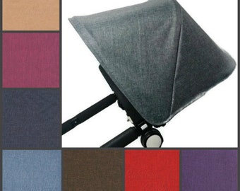 Bugaboo Custom Canopy Hood pour Bugaboo Cameleon Fox Bee5 Bee3 Donkey Buffalo Babyzen Yoyo set Zonnekap Dachbezug