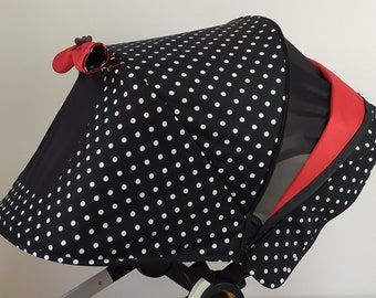 Capota ventilada personalizada para Bugaboo Donkey Cameleon Buffalo Bee3 Bee5