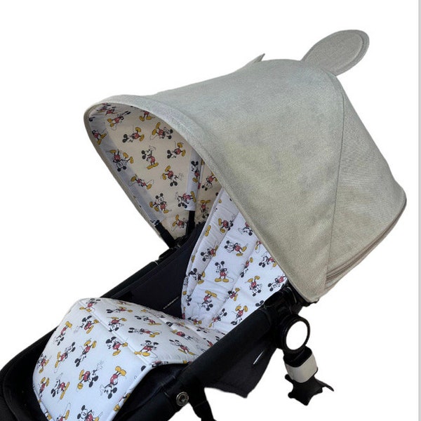 Капюшон Bugaboo на заказ для Bugaboo Cameleon Fox Bee5 Bee3 Donkey Buffalo Babyzen Yoyo set Zonnekap Dachbezug