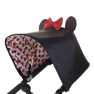 Kissenbezug für Bugaboo Cameleon Fuchs Bee5 Bee3 Esel Büffel Babyzen Yoyo Set Zonnekap Dachbezug