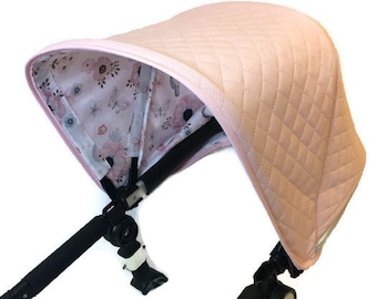 Custom Canopy for Bugaboo, Fox, Cameleon, Donkey, Buffalo or Bee3 Valco Snap4, Baby jogger City mini