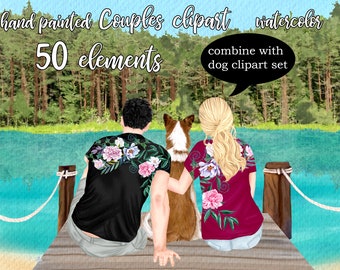 Download Couples Clipart Etsy