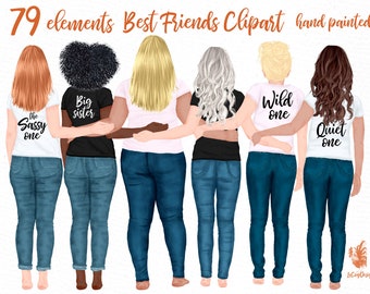 Download Best Friends Svg Etsy
