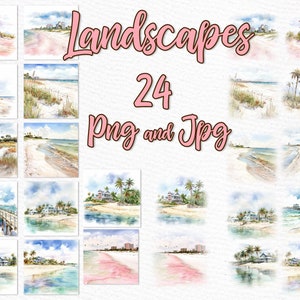 Sommer Landschaften Clipart: "Strandlandschaften" Florida Beach Png Benutzerdefinierte Landschaften Strandhintergrund Tasse Designs Sommer Hintergrund Tasse Vorlage