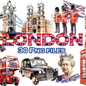 ロンドンのクリップアート: 「BRITAIN CLIPART」ロンドンのイラスト、ロンドンの PNG ファイル、ビッグベンのクリップアート、ロンドンのタクシーの PNG、ロンドン橋の PNG、ロンドン旅行